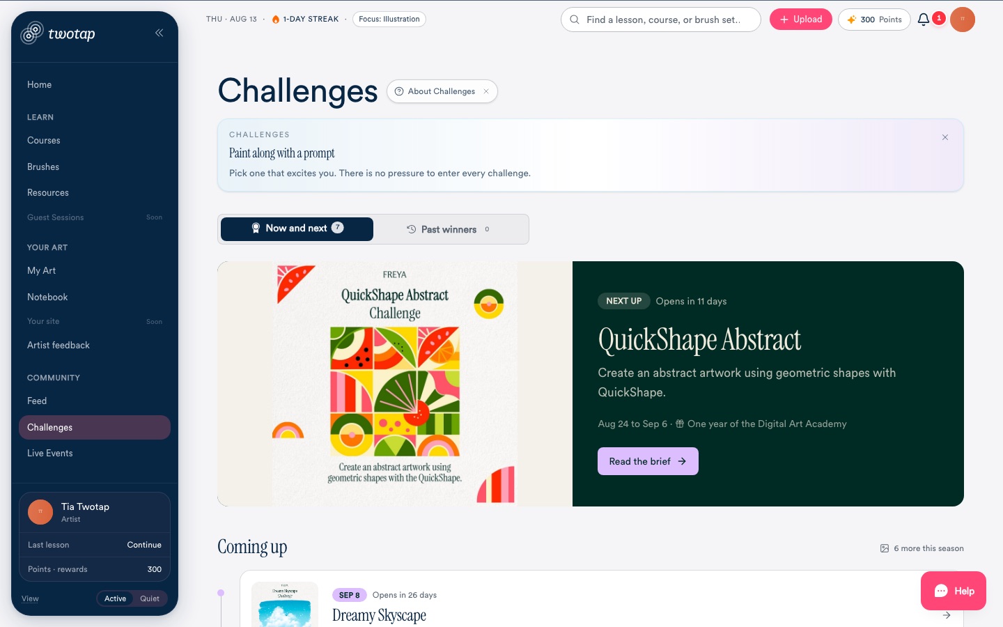 Challenges inside the live Academy